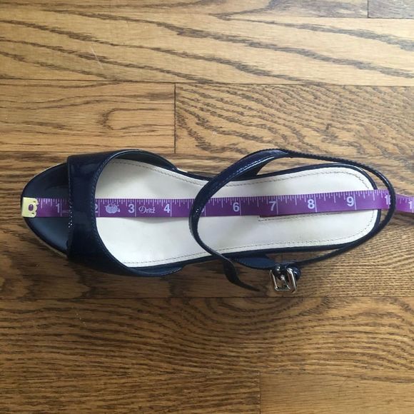 Prada Patent Leather Wedge Sandals - Picture 8 of 8